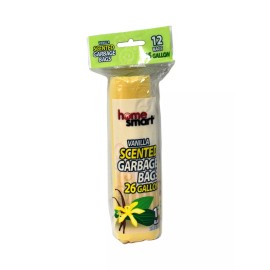 Home Smart Vanilla Scented 26 Gallon Garbage Bags