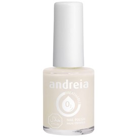 Andreia Halal Nail Polish - Breathable Air - Water Permeable - Non-Toxic Colour Intensive - Natural Cosmetics - Colour B22 Milk White 10.5 ml