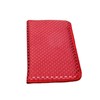 Calabria S187 Slim Soft Slip-in Eyeglass Case Burgundy Red Checker