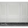 Outwater 1-5/8" Wide White DIY Wainscoting & Accent Wall Panel