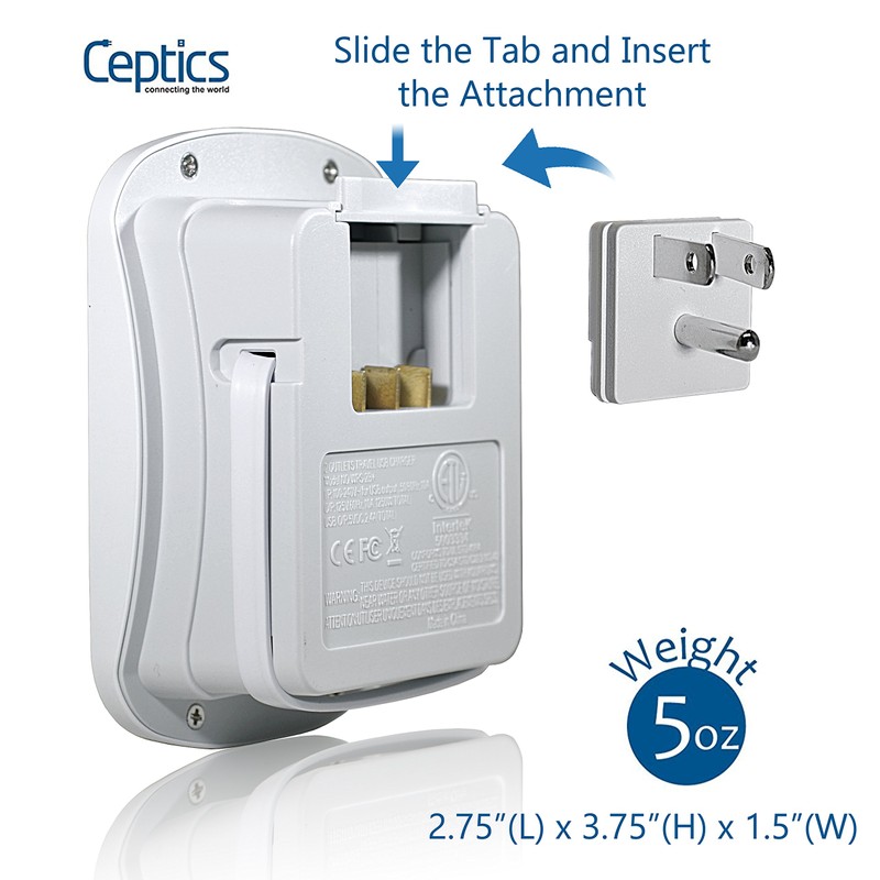 Ceptics SWadAPt Type G Attachment Only - Works with Ceptics