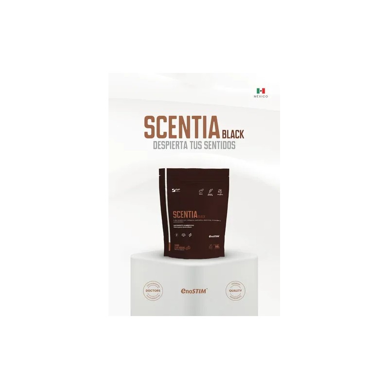 Fwp Scentia Black Maca, Jengibre, Ginseng, Café Saludable