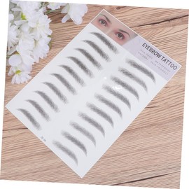 MERRYHAPY 2pcs Imitation Eyebrow Artificial Hair-like Brow Shaper D Sticker Tool for Men Women