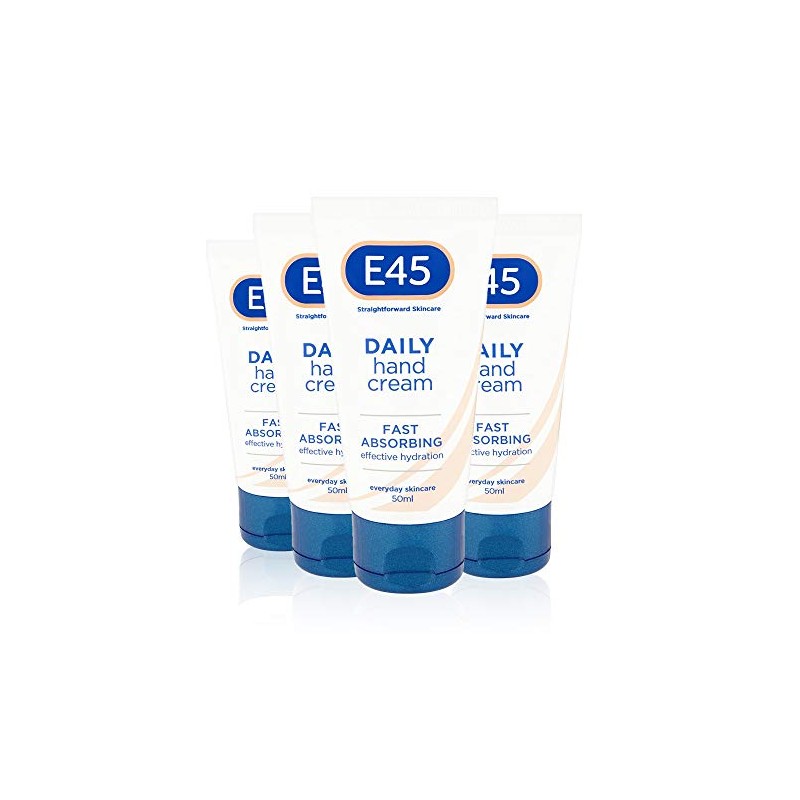 E45 Daily Hand Cream 50ml (4 Pack)