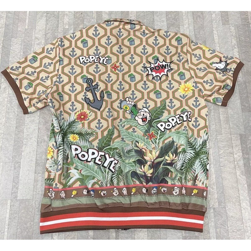 Reason NWT Reason Clothing Popeye Short Sleeve Track Jacket Size:XL