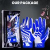 LYRX Professional Football Receiver Gloves with Optimal Silicone Palm Non-Slip