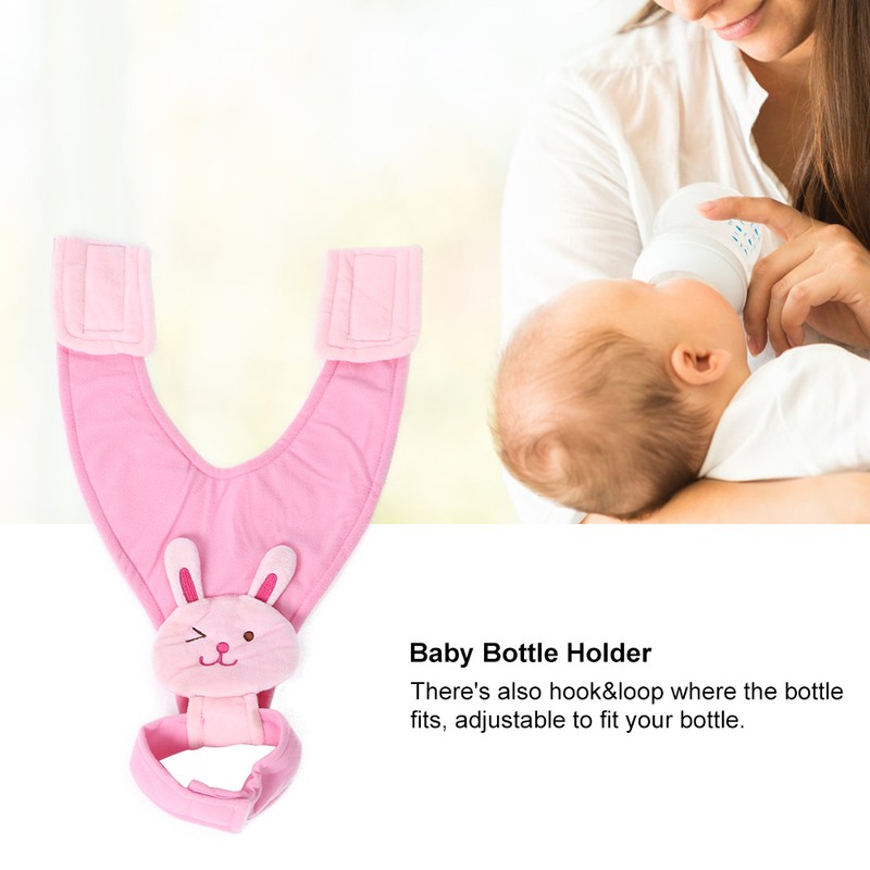 Adjustable Baby Bottle Holder Baby Nursing Hanging Stroller Bed Fixing