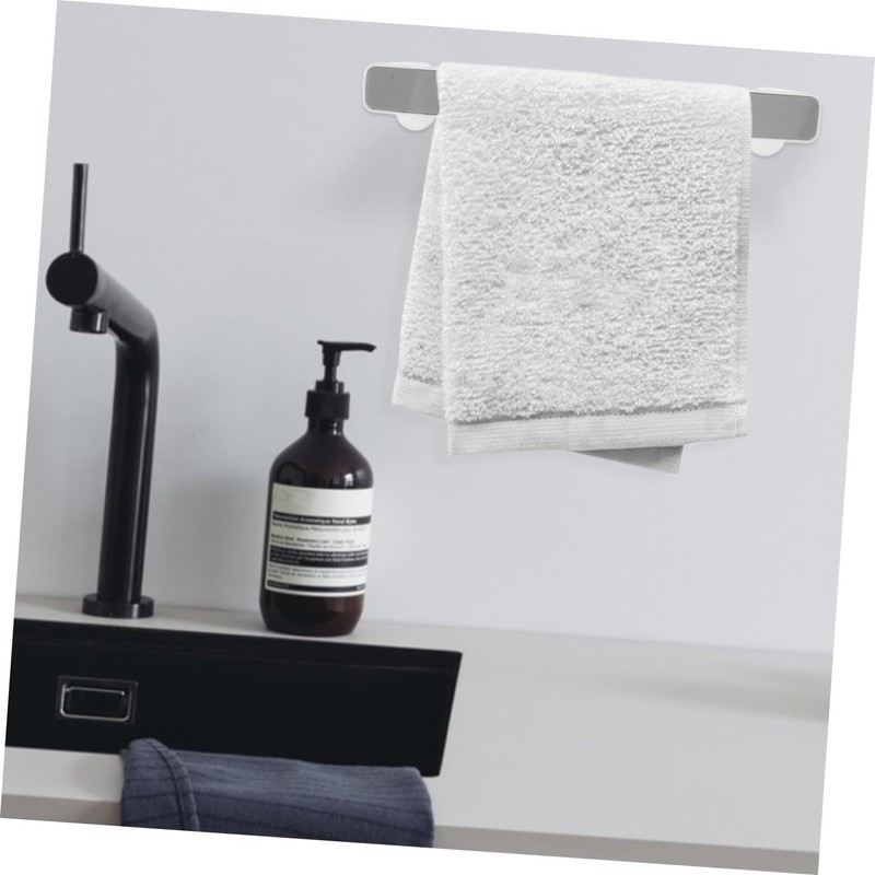 Mipcase Bathroom Towel Mount Easy Install No Drilling Multifunctional Storage