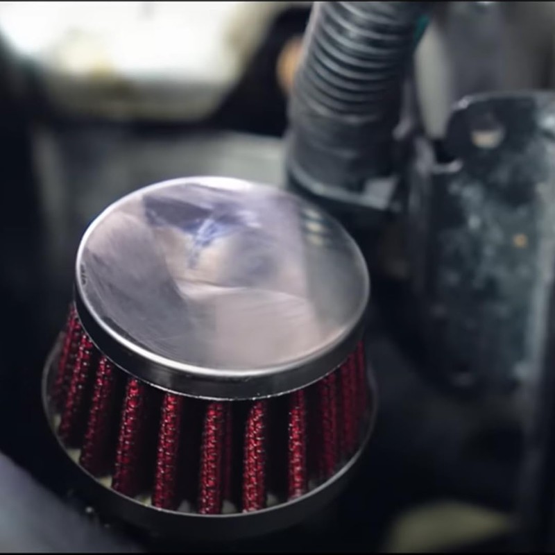 Simoni Racing ABTX Pop-Off Kit with Chrome Mini Cone Air