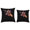 Kuhli Loach Low Poly Art Throw Pillow