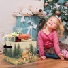 HSIASHENG Animal Kids Room Storage Bins Box with Handles, Forest