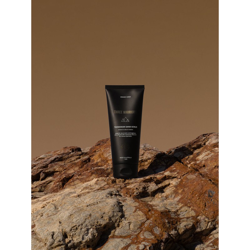 Three Warriors Exfoliating Tasmanian Sand Scrub 150g