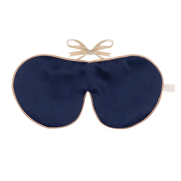 Holistic Silk Mulberry Silk Anti-Ageing Lavender Eye Mask with Two Velvet Bands
