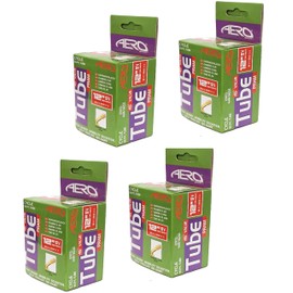 4 X Aero Sport®, 45 Degree Valve Butyl Rubber Inner Tubes 12 * 1.75/2.125 Schrader Valve for prams, buggies, mobility scooters, golf trolleys and go karts