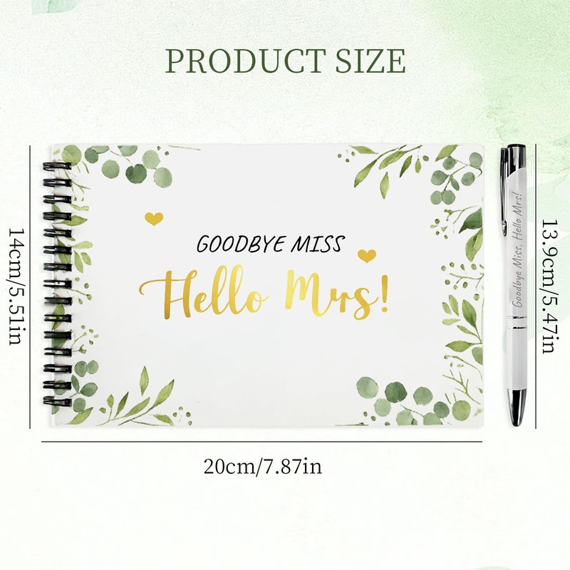 Hen Party Accessories Guest Book & Pen Set, Hen Do