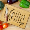 Christian Bamboo Cutting Board-I am the Bread of Life, Charcuterie