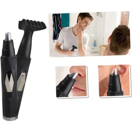 Recortadora de Vello Nasal Eléctrica para Hombres Diseño Compacto y Cabezal Giratorio 360°, Recargable por Usb, Adecuado para Llevar en Bolso o Maletín