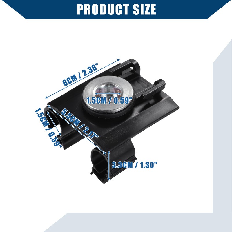 Hihaha No.34406854898 Parking Brake Cable Clip Retainer 1Pcs Black