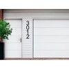 House Numbers for Outside 8 inch Floating Address Numbers for