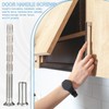 PATIKIL Cabinet Handle Screws M5x60, 4Pcs Break Away Screws Drawer