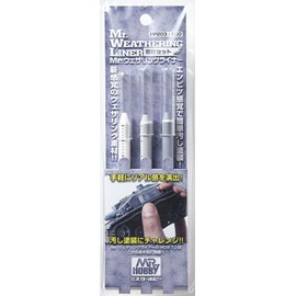 GSI Creos PP203 GSI Creos Mr. Weathering Liner, Snow Color Set