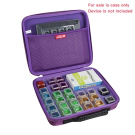 Hermitshell Hard Travel Case for ThinkFun Circuit Logic Game and STEM Toy (Case for Gravity Maze, Purple)