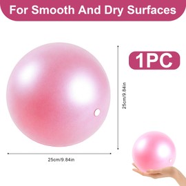 Horktrust Pilates Ball, Gymnastics Ball, Small, Pilates Ball, 25 cm, Yoga Ball for Pilates, Yoga, Fitness, Pregnancy Gymnastics, Office Seat Ball, Back Training, Physiotherapy