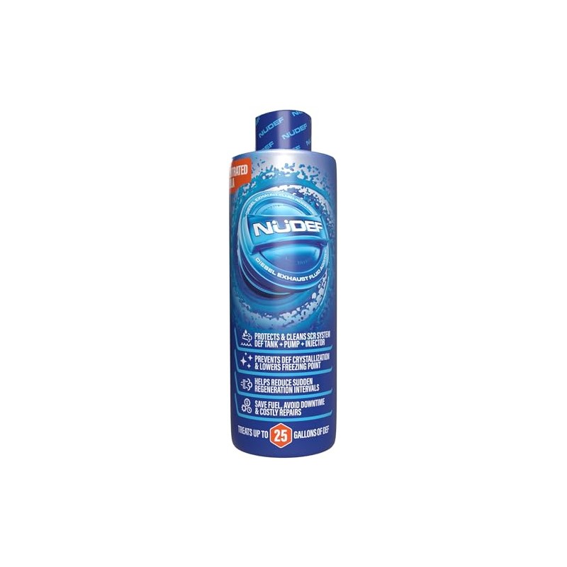NüDEF Diesel Exhaust Fluid Anti-Crystal Treatment - Treats 25 Gallons