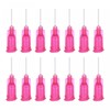 uxcell 50 Pcs 25G Plastic Dispensing Needles, 1/2" PP Glue