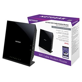 Netgear C6250-100NAS AC1600 (16x4) WiFi Cable Modem Router Combo (C6250) DOCSIS 3.0 Certified for Xfinity Comcast, Time Warner Cable, Cox, & more