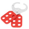 Naroote Hasp Lock, Hasp Latch 1 PCS Red Industrial Safety