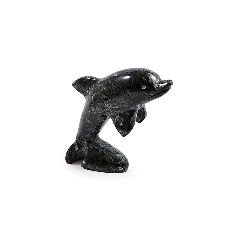 Himalayan Onyx Marble Fossilstone Animals 3'' Shark Penguin Owl Swan