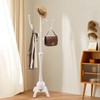 FALUSHAN Coat Rack Stand,Wooden Freestanding Coat Rack Creative Design Tree