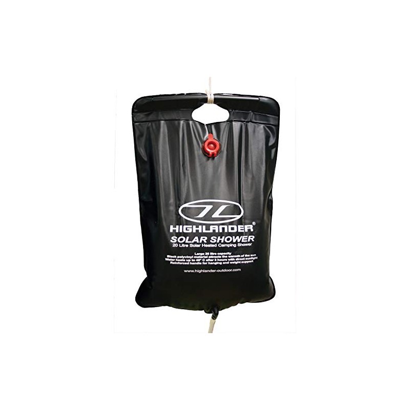 Outdoor Camping Solar Shower: 20 Litres