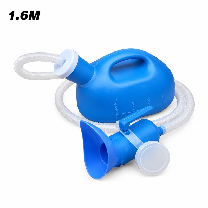 Portable Urinal with Extension Hose for Camping & Travel –