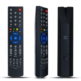 Dakana Remote Control for Technisat TS103 Receiver TV Black Pre-Configured and Ready to Use