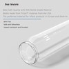Levore 26oz Clear Water Bottle, Leak Proof One-Hand Open Flip