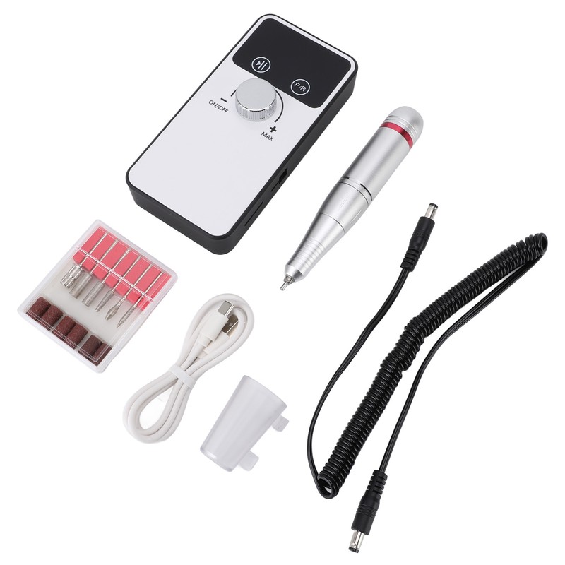 45000RPM Electric Nail Drill Cordless Rechargeable Manicure Pedicure Tools Nail