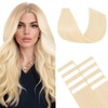 Benehair Invisible Tape in Hair Extensions Human Hair 10 Pieces