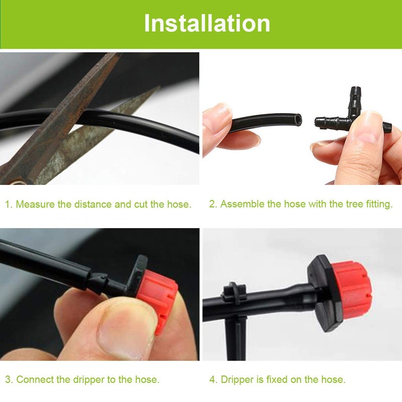 ADJUSTABLE DRILLS 0 to 70 L/H (25 units). Used in