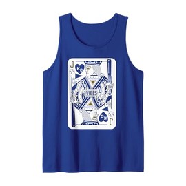 Jac Heart KC Jac of Hearts Card Fan Mens Womens Kids Youth Tank Top