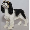 Leonardo Collection Tri-Colour Cavalier King Charles Spaniel, Stone, Black, 14