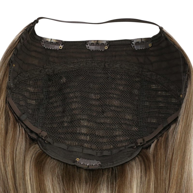 Full Shine Real Hair Wigs Clip in U Part Hair