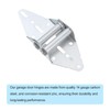 uxcell 2 Set Garage Door Hinge #2 Hinge, 14 Gauge