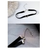[YFFSFDC] チョーカー ネックレス黒 3点セット シンプルおしゃれ メンズ レディース choker 首輪 アクセサリー