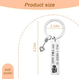 Jeep Gifts for Women Dog Lover Gift Keychain Accessories for Women Jeep Lovers Gifts for Women Friends Mom Sister Dog Owner Gifts for Women Aunt Wife Girlfriend Jeep Keychain for Jeep Lover