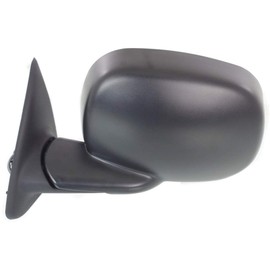 For Dodge Durango 1998-2000 Door Mirror Driver Side | Power | Non-Heated | Manual Folding | 6 x 9 in. | Textured Black | Replacement For 55154845AH | CH1320160