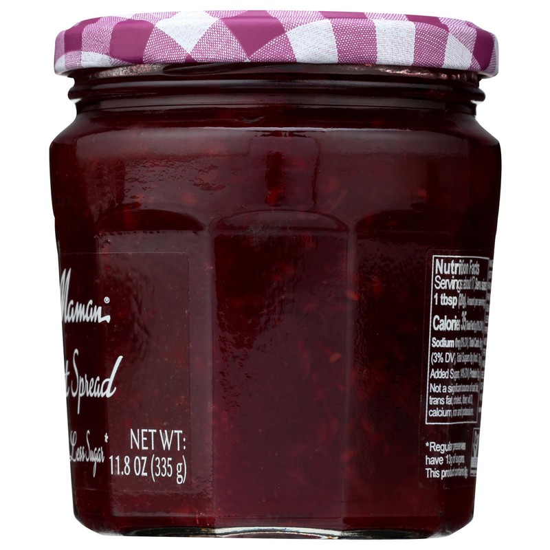 BONNE MAMAN More Fruit, Less Sugar Red Fruit Spread, 11.8
