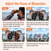 20x50 Binoculars for Adults, Binoculars HD High Powered Professionalfor Bird