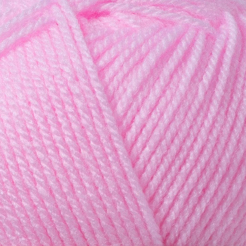 Utopia Crafts DK Double Knitting Yarn, 100g (Baby Pink)